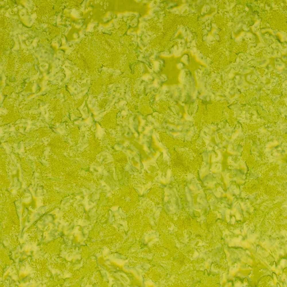 Riley Blake - Stunning Hand - Dyed Batiks in Lime - Yardage