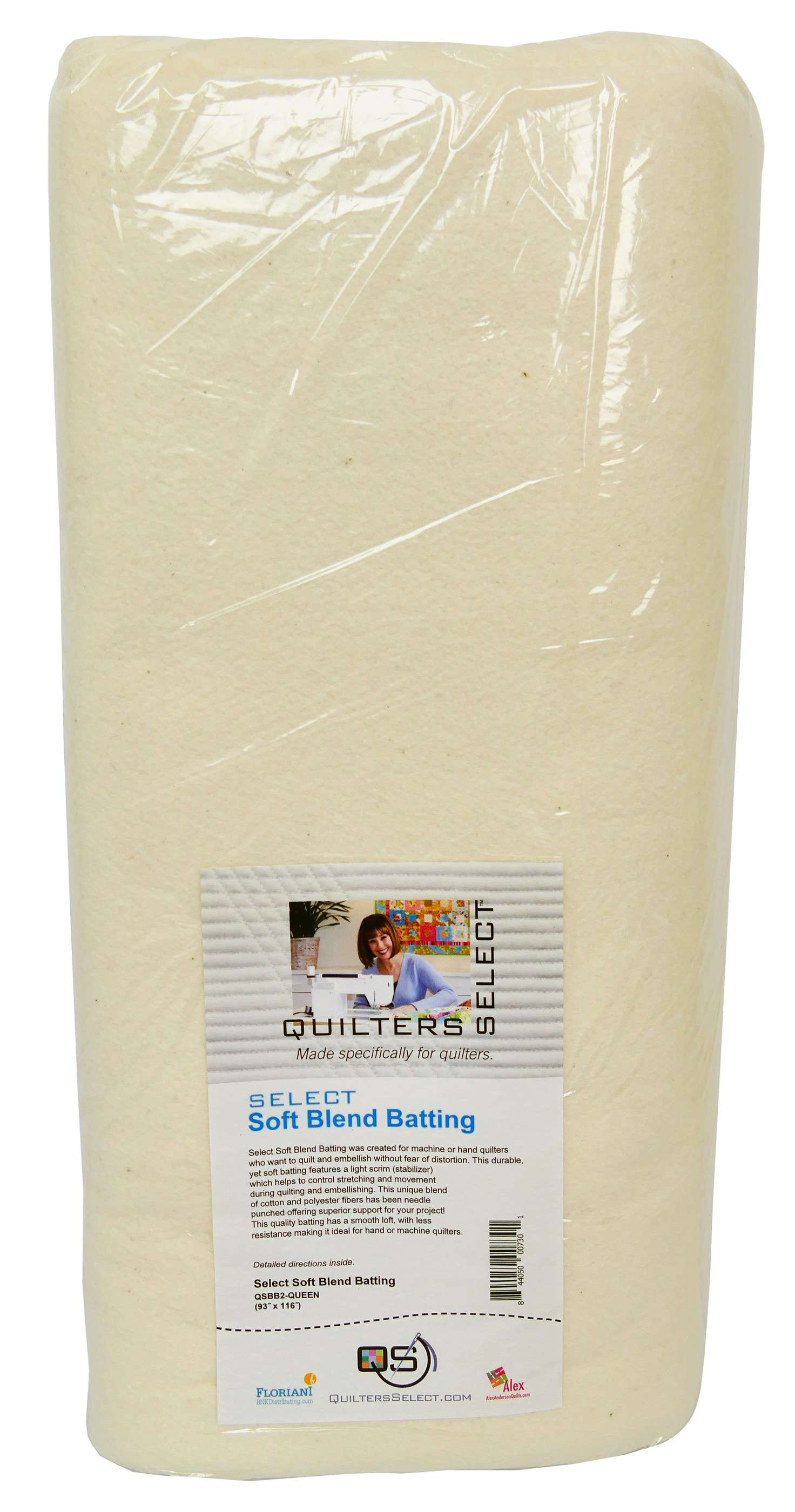 Select Blend Queen-Size Batting Pre-Cut (93in x 116in)