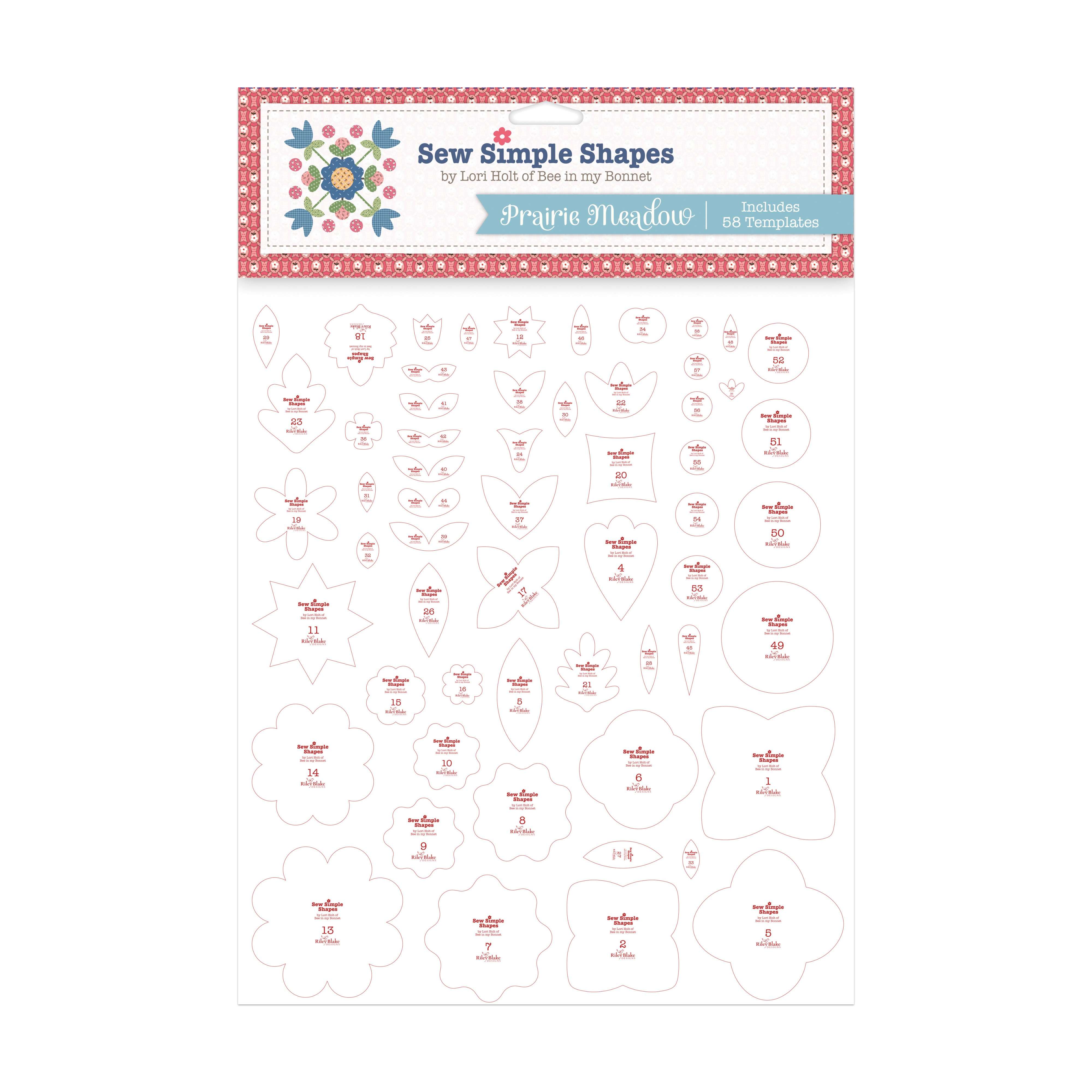 Sew Simple Shapes Set - Enchanting Prairie Meadow