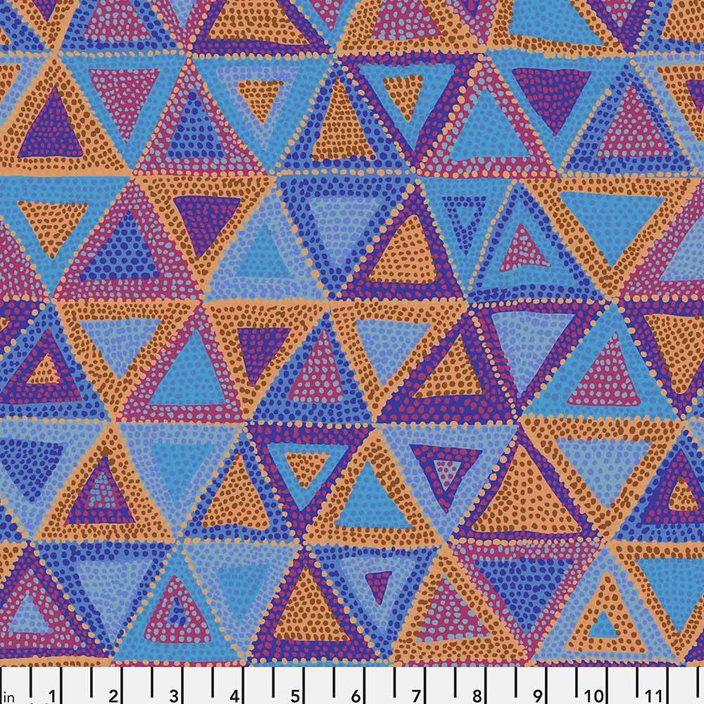 FreeSpirit - Brandon Mably's Beaded Tents in Dusk Yardage from Kaffe Fassett Collective