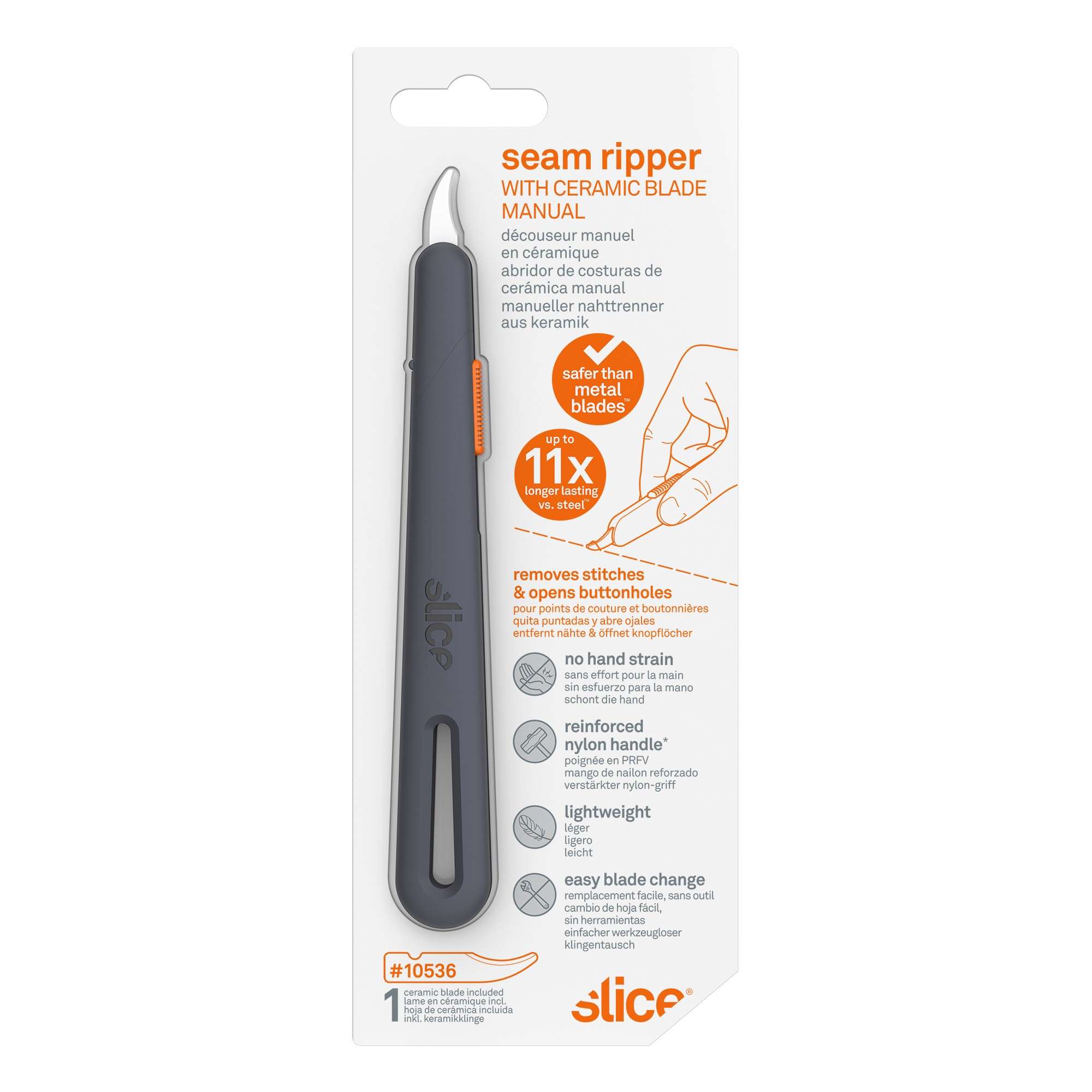 Manual Retractable Seam Ripper - Your Stitch Removal Essential