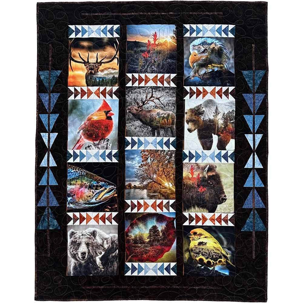 Wilder Quilt Kit - Nature Woven by Travis Glasgow: Your Gateway to Wilderness Quilting!