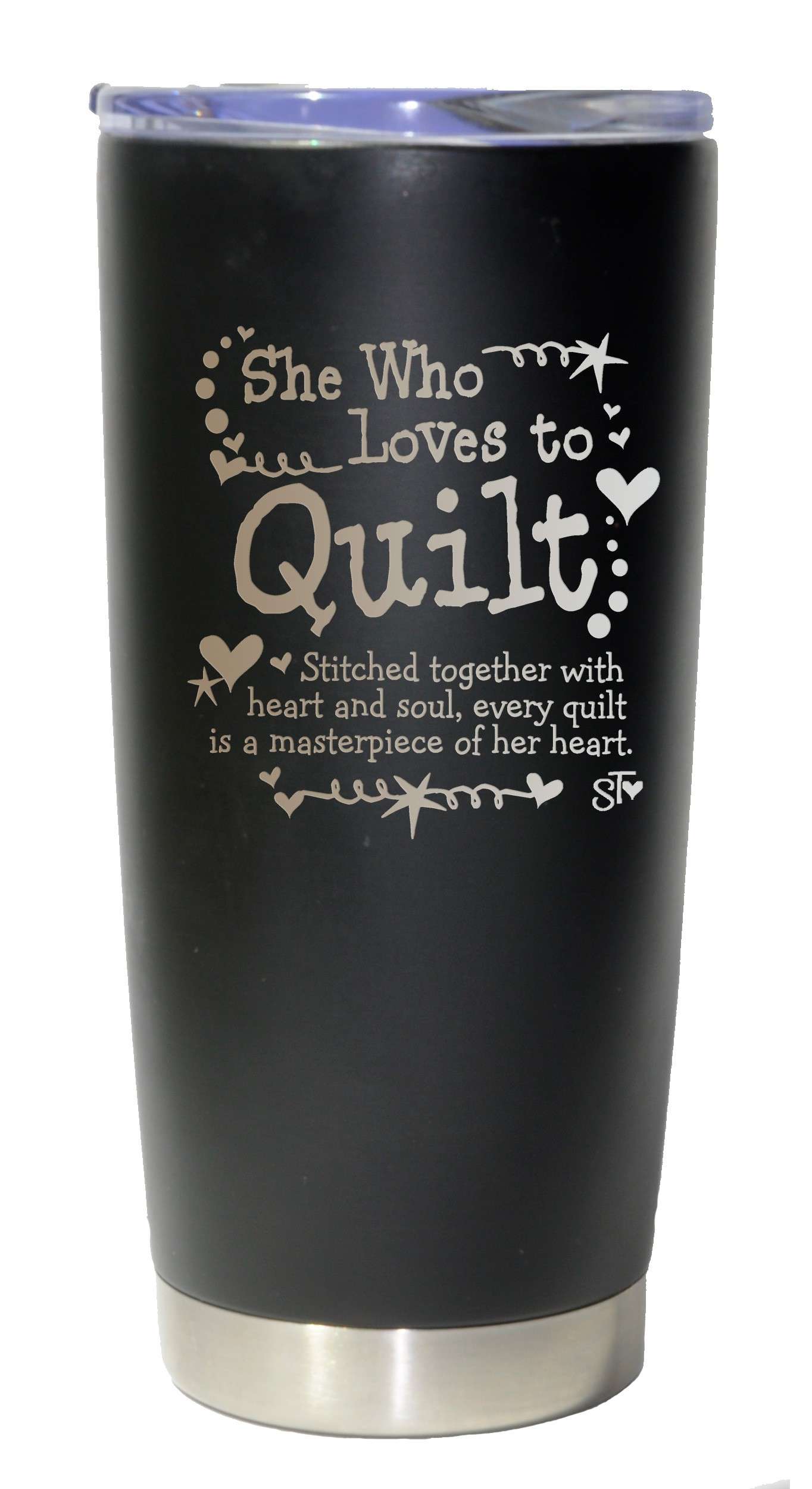 Irresistible She Who Loves To Quilt Premium Tumbler