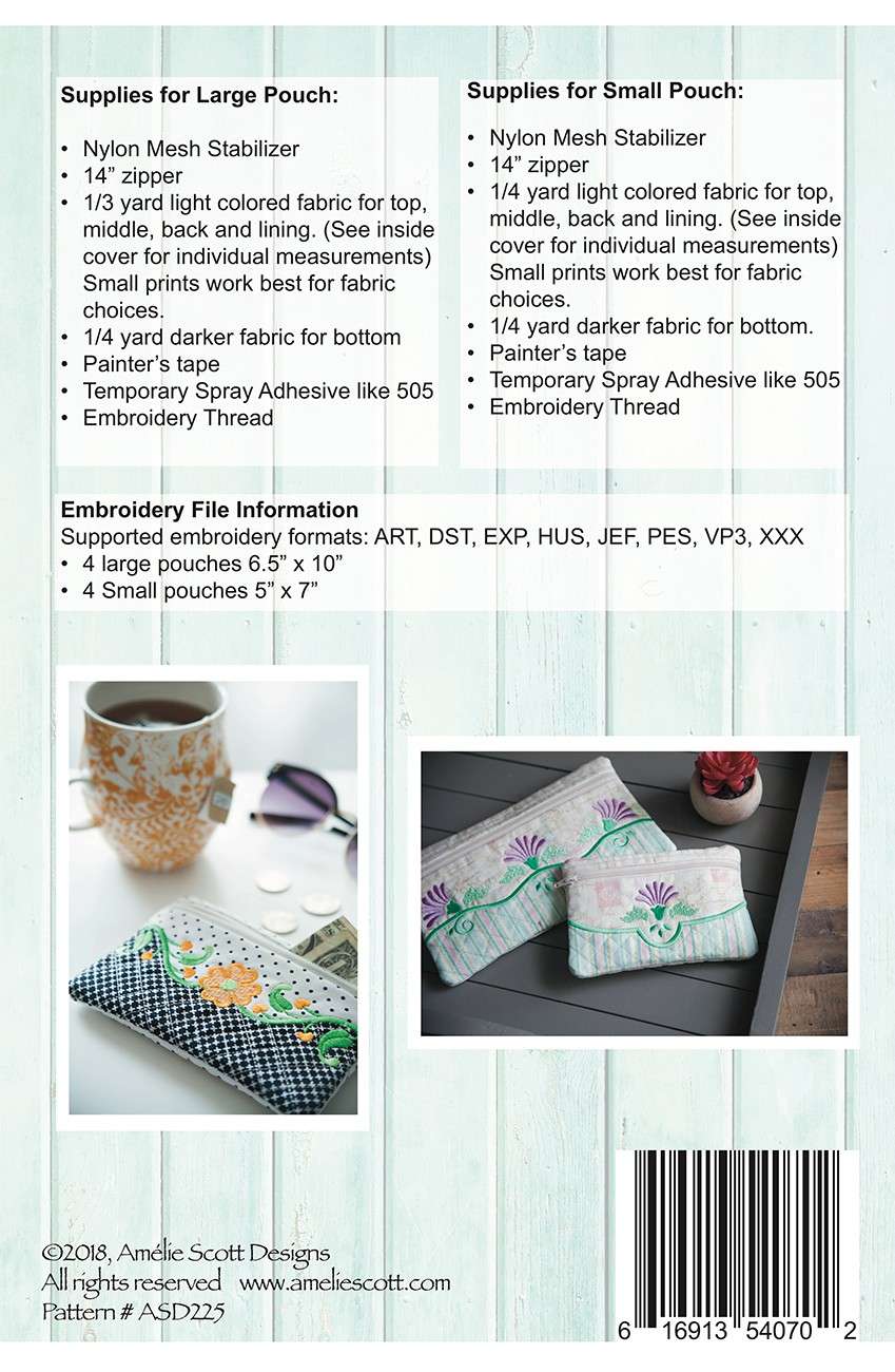 Stylish Zipper Pouches - Perfect for Gifts and Organization!