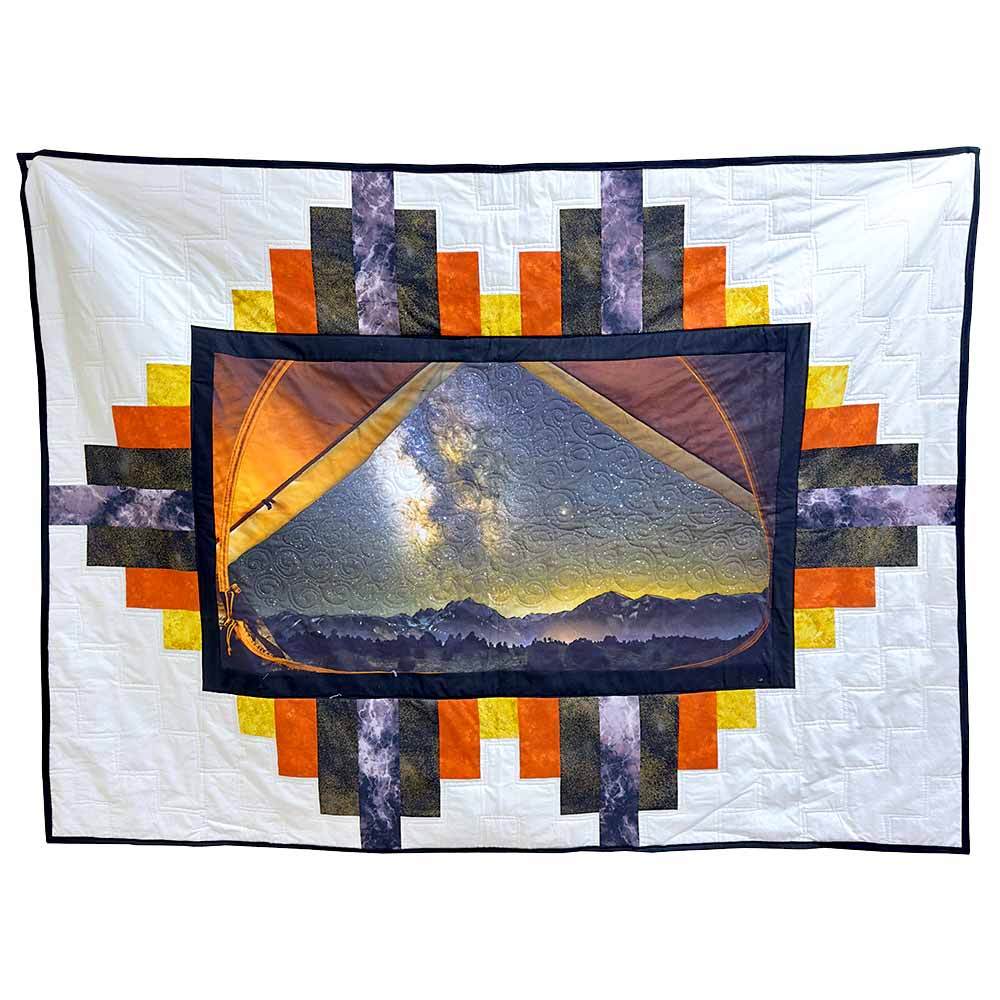 Sleeping Under the Stars - Hoffman Fabrics Panel Kit: An Enchanting Quilting Adventure