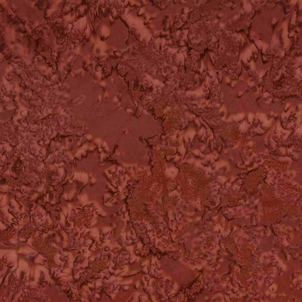 Riley Blake's Stunning Hand - Dyed Batiks in Dark Orange - By the Yard