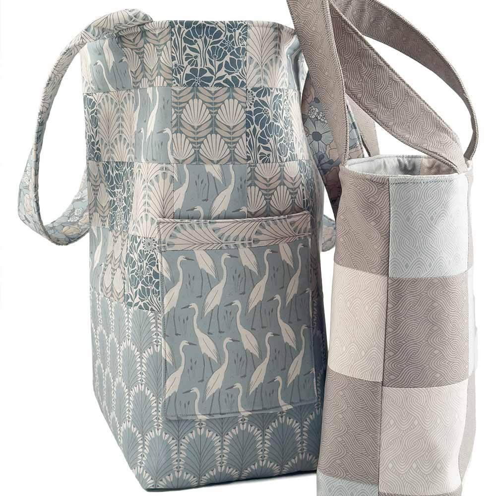 Shop In Style Tote Bag Set - Cloud9 Coastal Calm Keepsake Quick Kit: A Coastal Dream!
