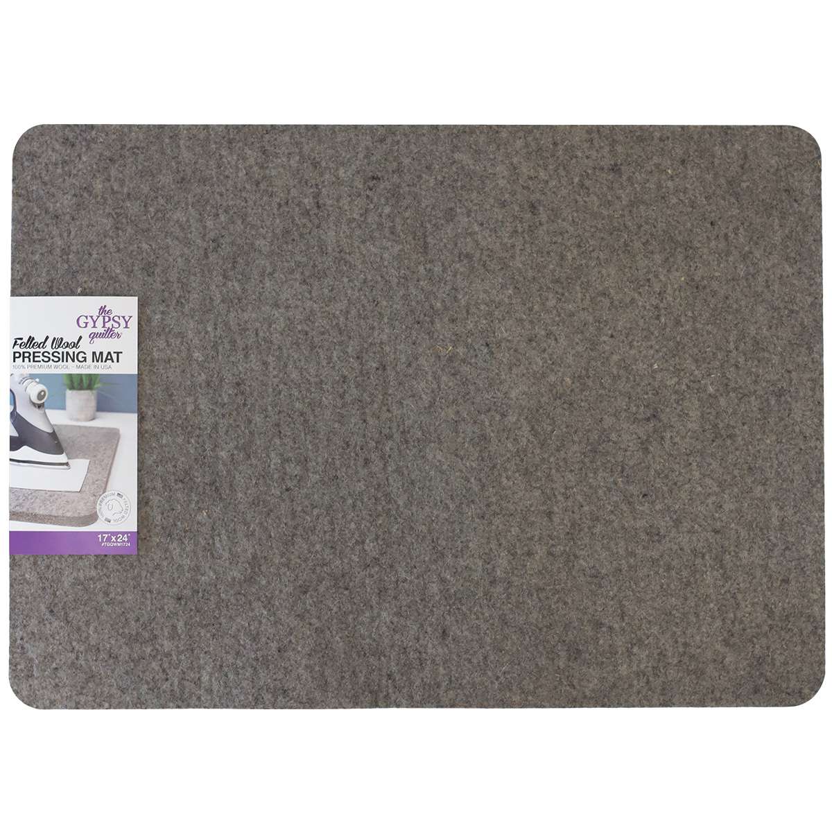Gypsy Quilter's Magic 17 x 24 Wool Pressing Mat - A Must - Have for Quilters!