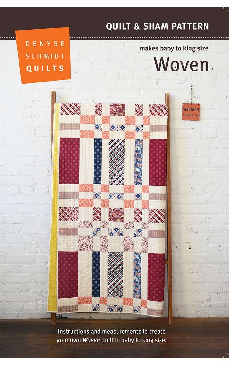 Denyse Schmidt's Enchanting Woven Quilt Pattern
