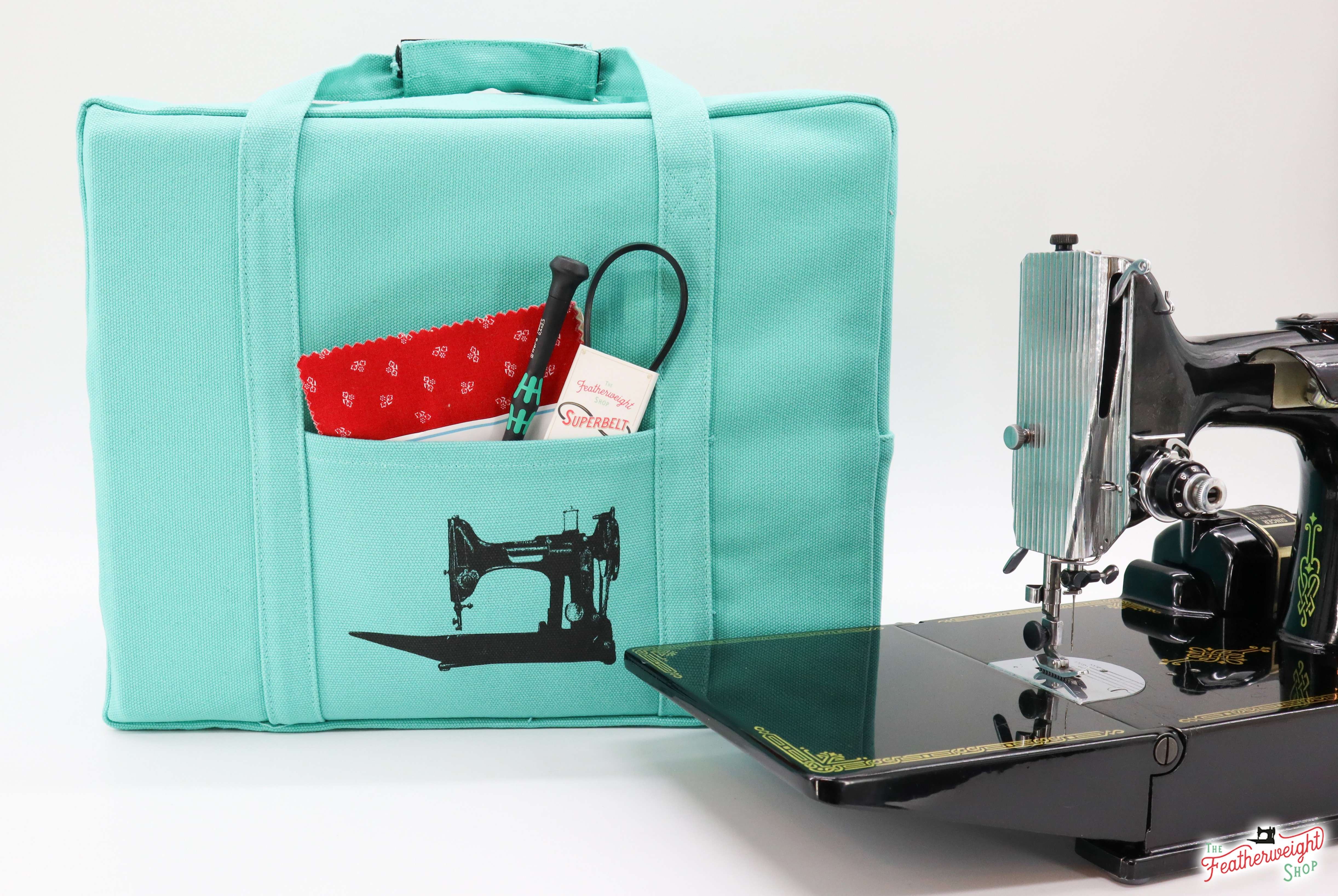 Gorgeous Teal Featherweight Case Tote Bag - A Must-Have!