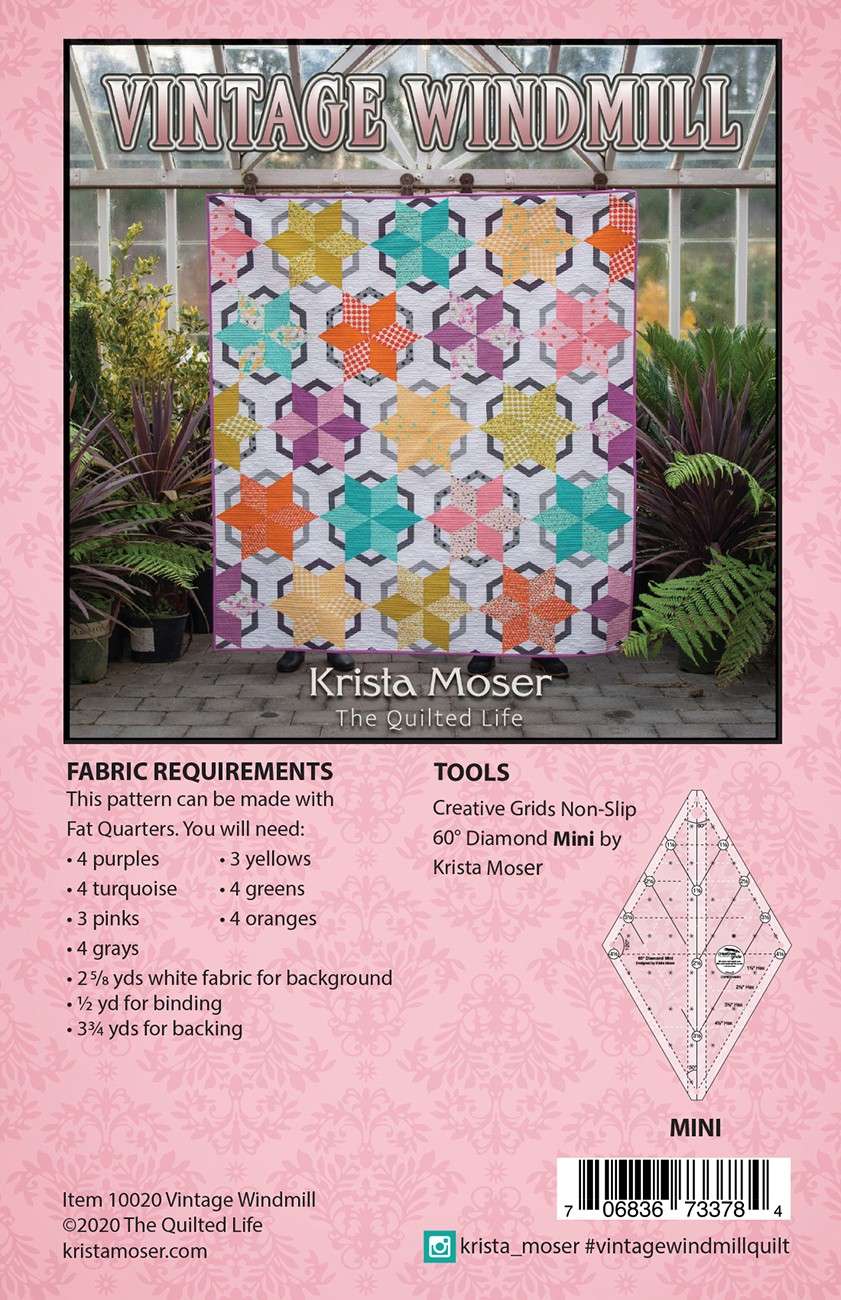 Charming Vintage Windmill Quilt Pattern