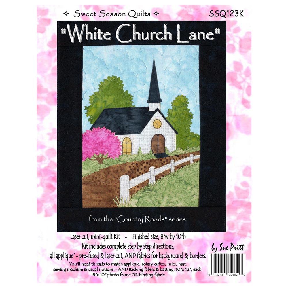White Church Lane Country Roads Series Quilting Kit - A Beginner's Delight