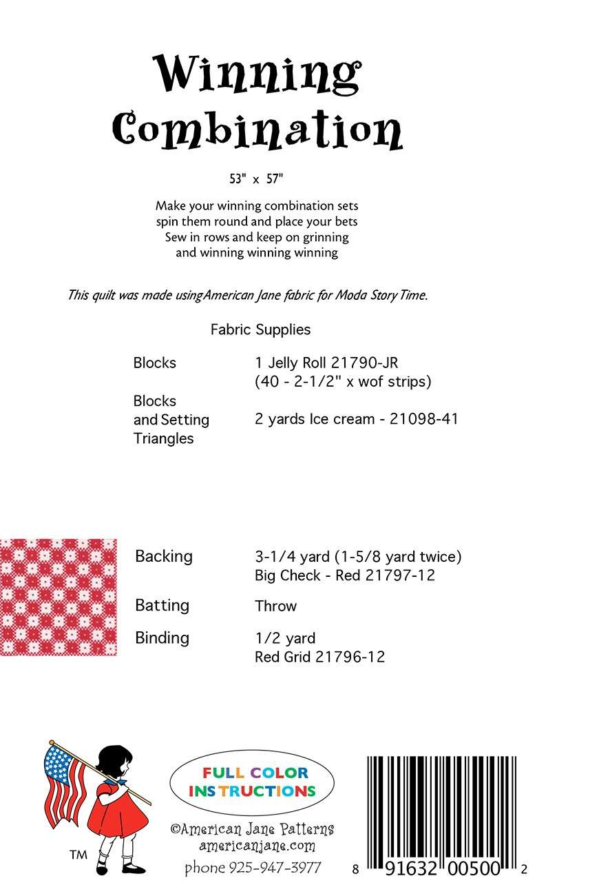 Winning Combo Quilt Pattern: A Gambler's Dream