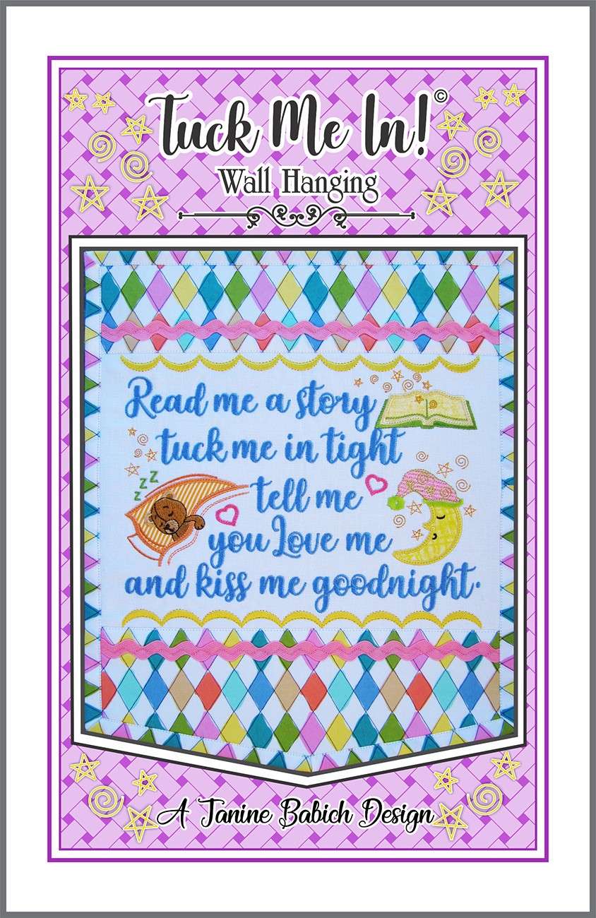 Enchanting 'Tuck Me In!' Wall Hanging for Bedtime Magic