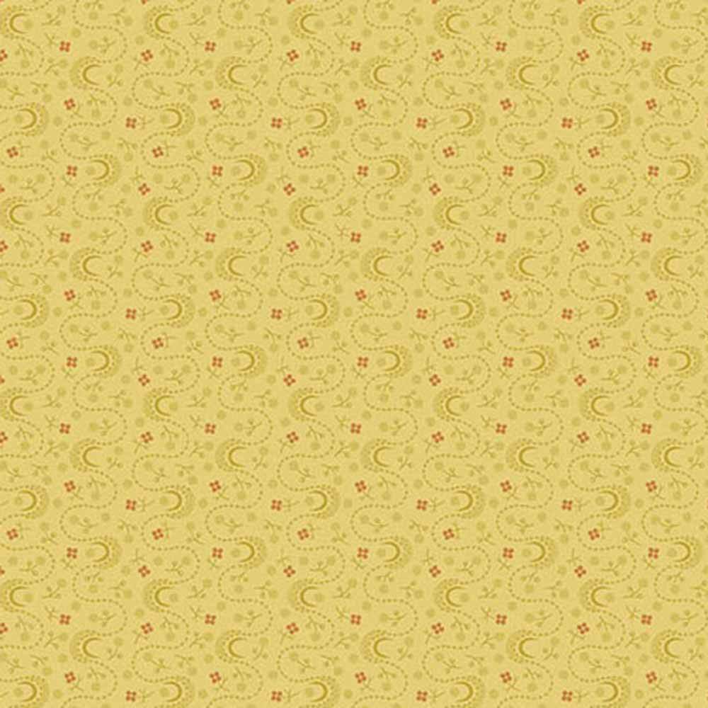 Andover Fabrics - Dahlia by Laundry Basket Quilts - Lupin - Daffodil Yardage: Transform Your Projects!