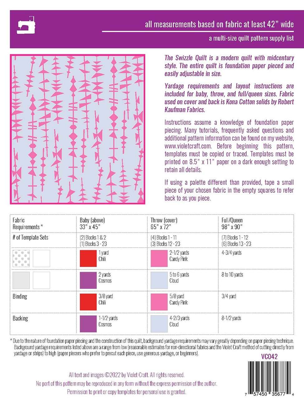 The Enchanting Swizzle Quilt