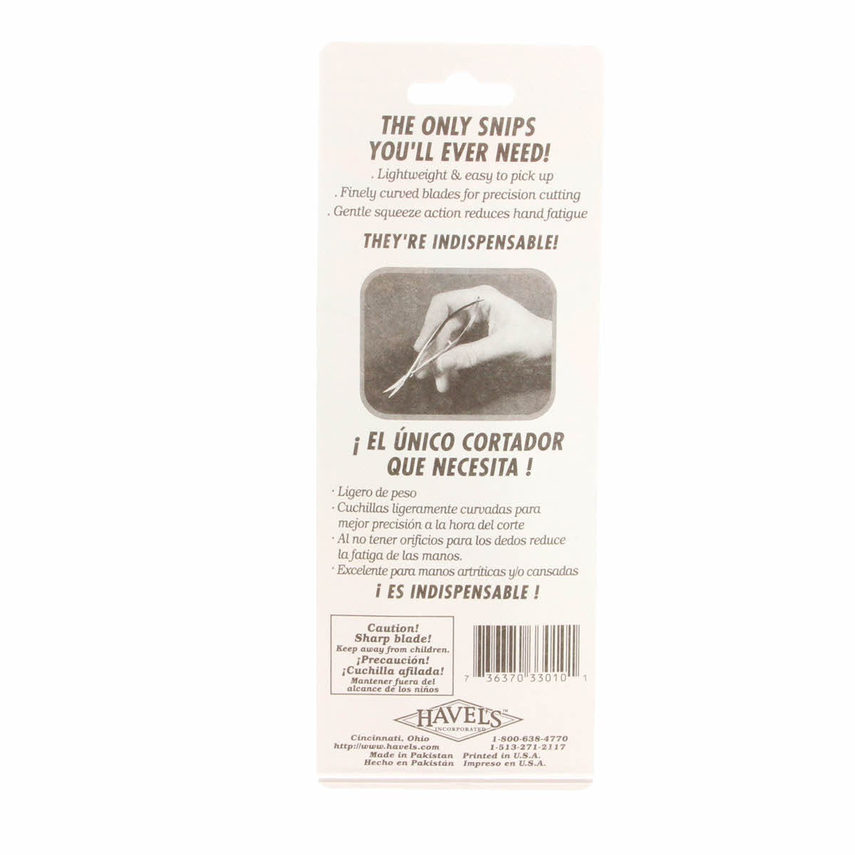 Snip-Eze 4 3/4in Embroidery Snips - Your Embroidery Essential!