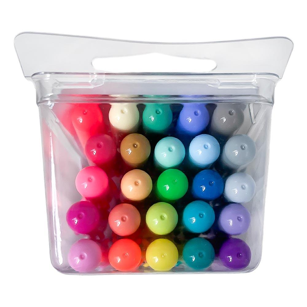 Gelly Roll Retractable Moonlight 10 Bold - 25 Piece Colorful Pen Set