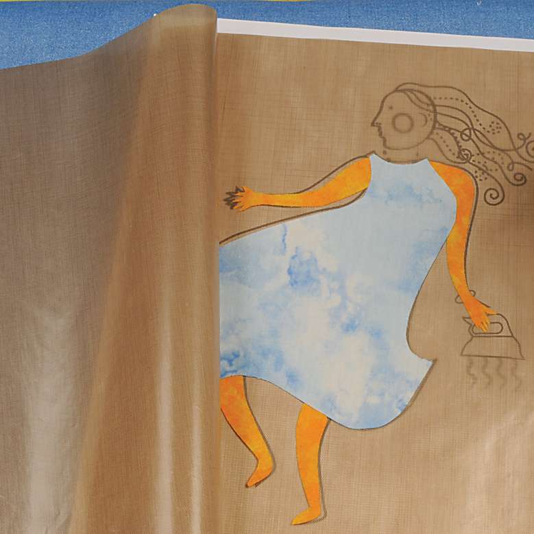 Attached Inc's Goddess Pressing Sheet - 21 x 27 Inches! A Crafter's Dream!