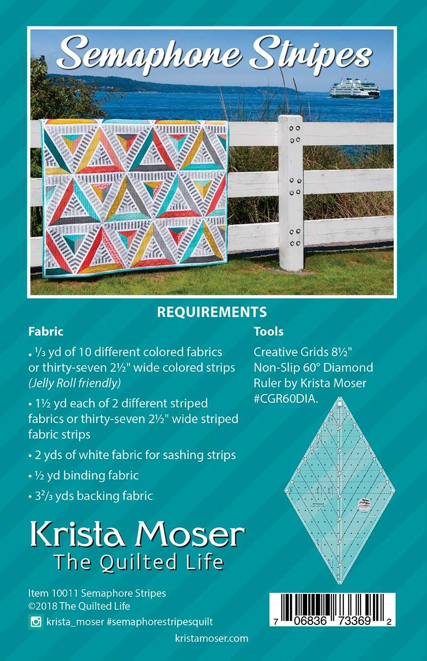 Stunning Semaphore Stripes Quilt