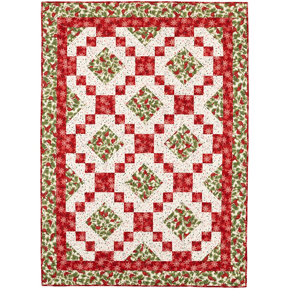 Festive Quick Christmas 3-Yard Quilts - Your Holiday Quilting Delight!