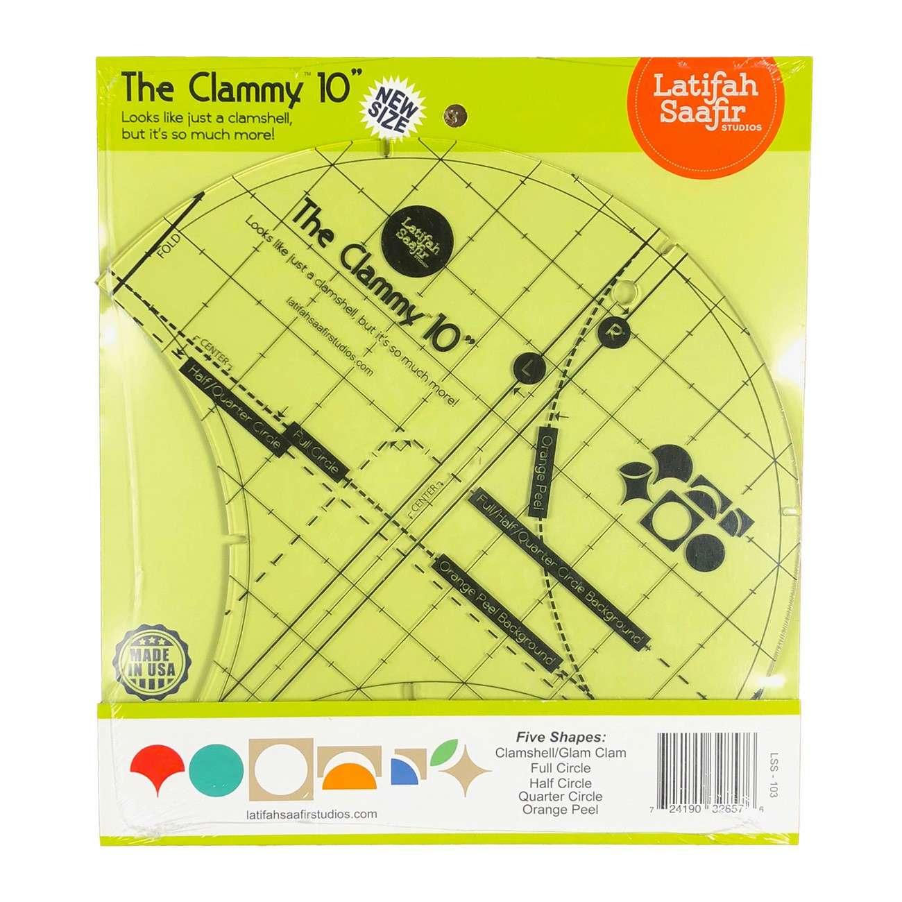 The Amazing Clammy 10in: Your Ultimate Cutting Template!