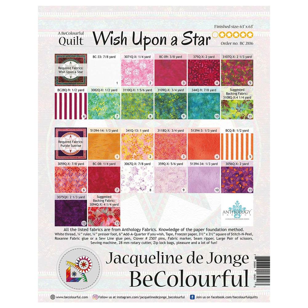 Enchanting Wish Upon a Star Quilt Pattern