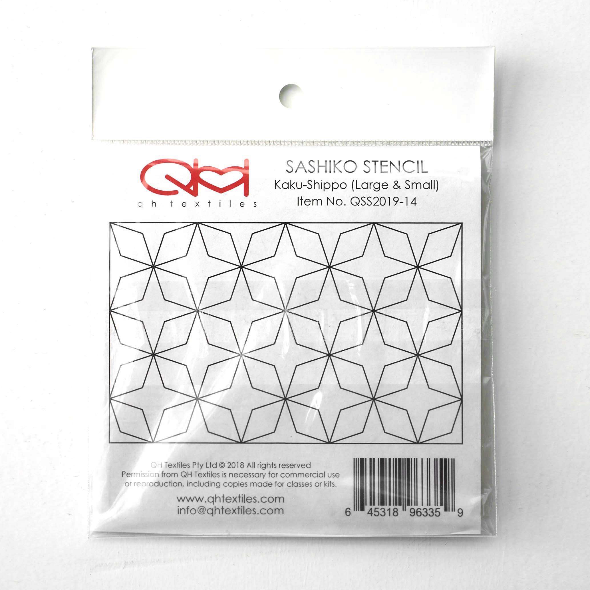 Stunning Sashiko Stencil Kakuk Shippo - Your DIY Dream Tool!