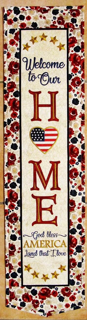 Welcome to Our Patriotic Home - Show Your Love!
