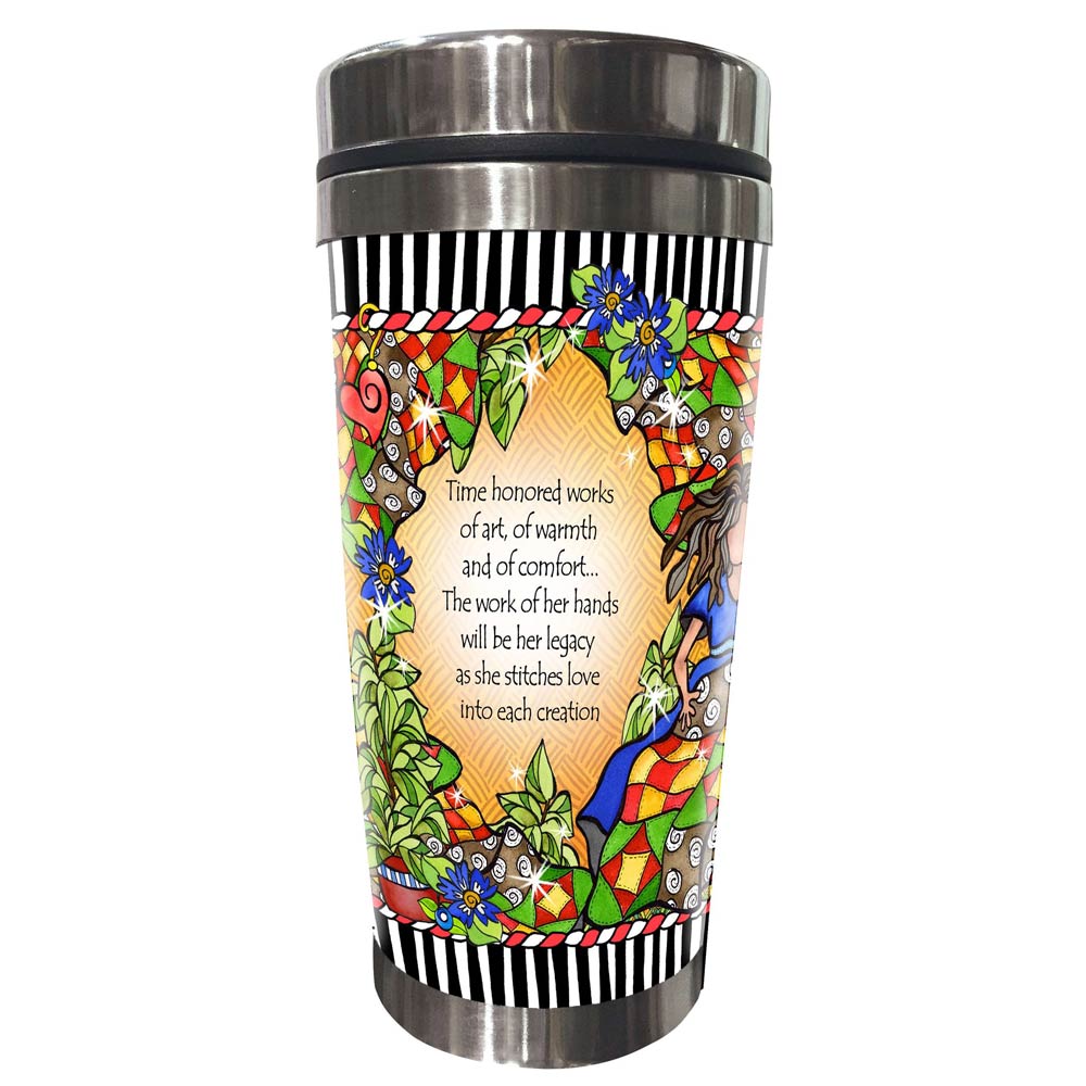 Quilt Legacy: The Wacky Stainless Steel Tumbler