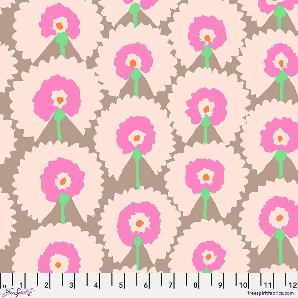FreeSpirit - Kaffe Fassett's Regal Fans Pastel Yardage: A Colorful Delight from the Kaffe Fassett Collective