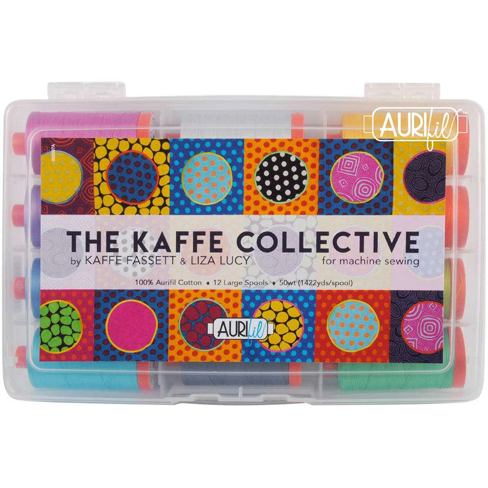 The Kaffe Collective Thread: A Must - Have for Sewing Enthusiasts by Kaffe Fassett & Liza Lucy! 50wt, 12 Large Spools