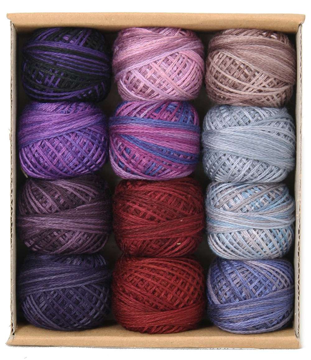 Valdani 3-Strand Ball Floss 30yd - Purple Frenzy: A Must-Have!