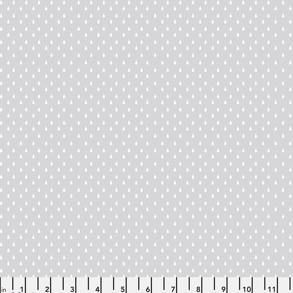 FreeSpirit - Tula Pink's True Colors - Enchanting Ghost Droplettes in Whisper - 2-Yard Cut