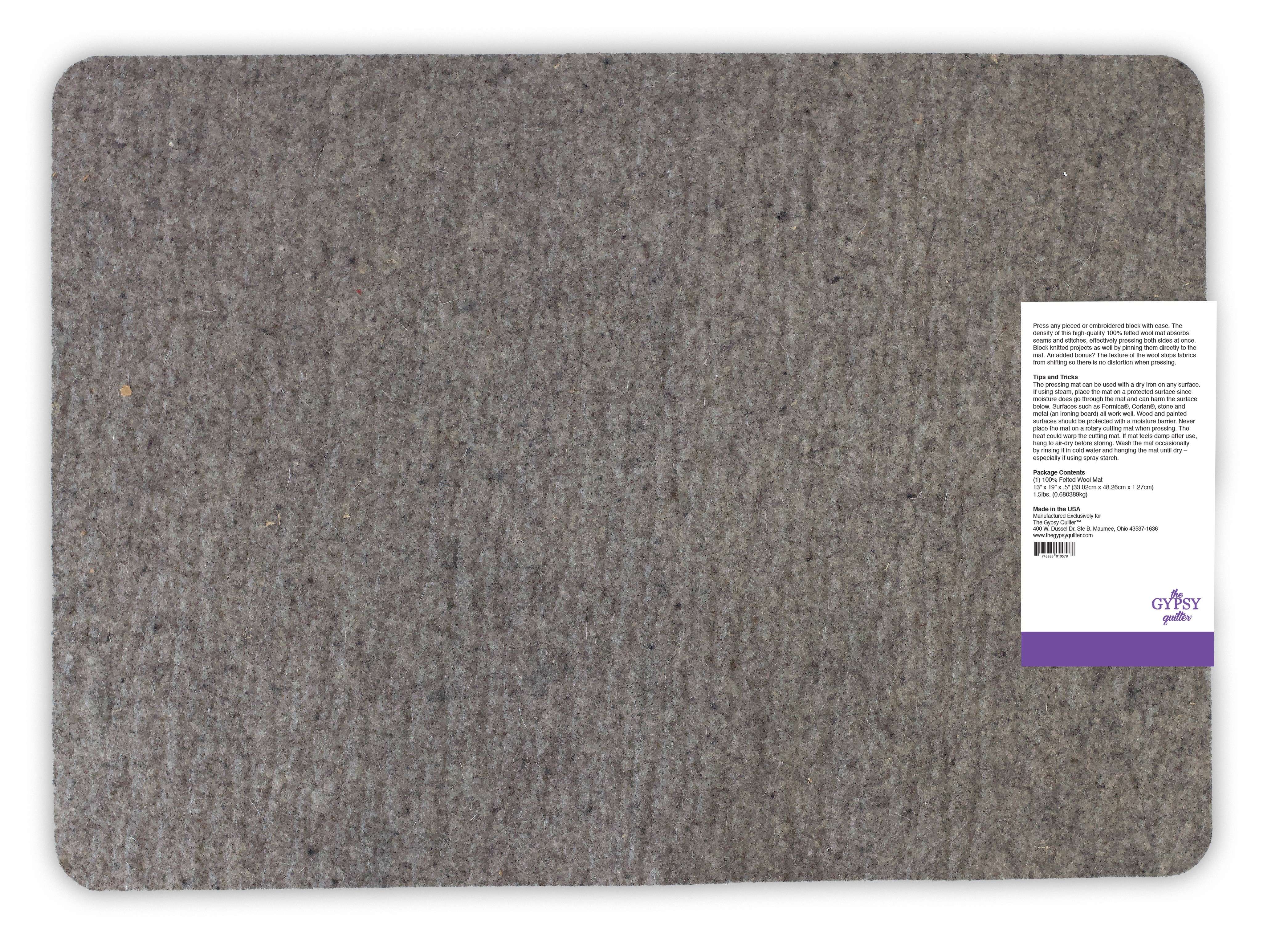 Gypsy Quilter Wool Pressing Mat - 14