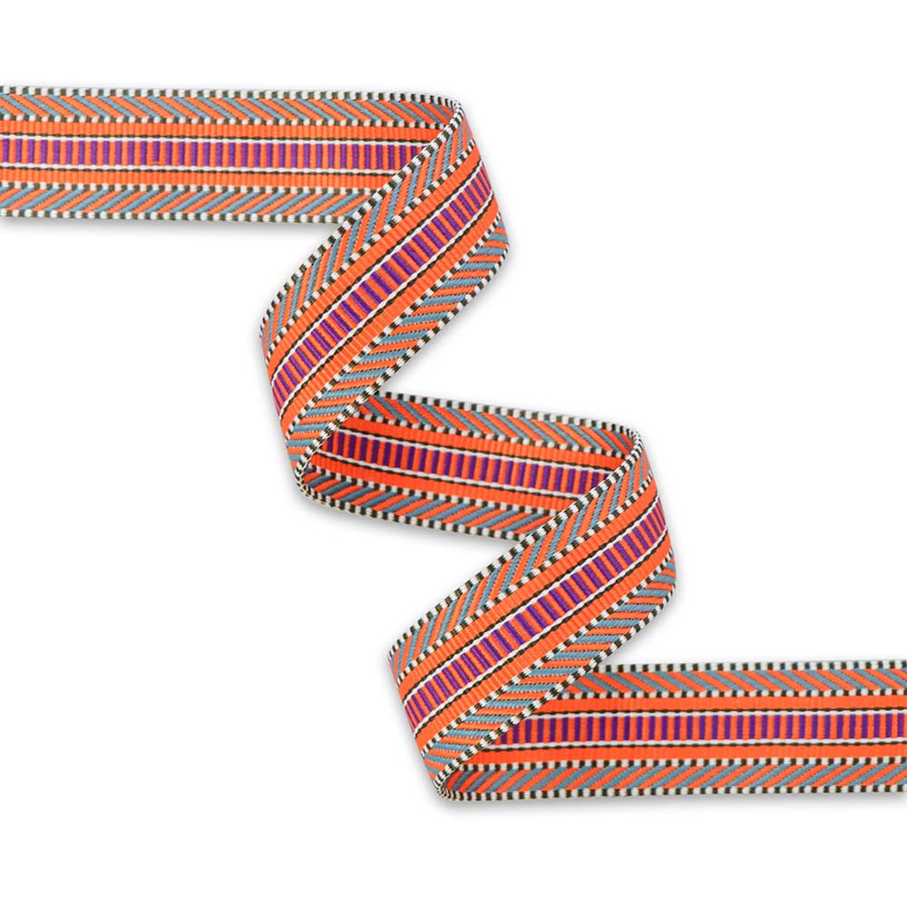 Gorgeous Railroad Track Fashion Week Webbing - 1.5 inches x 50 yards