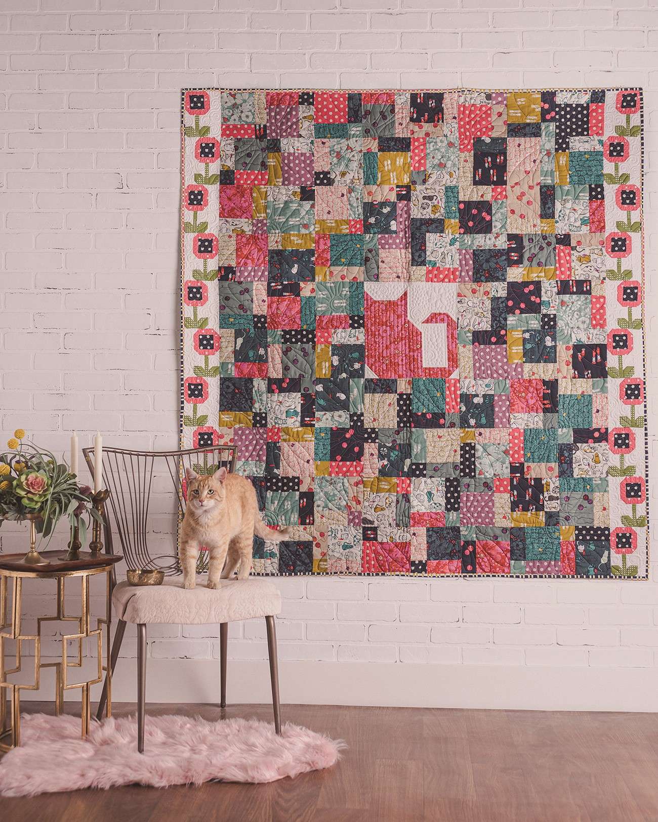 Purr-fect Patchwork: A Feline Quilting Delight