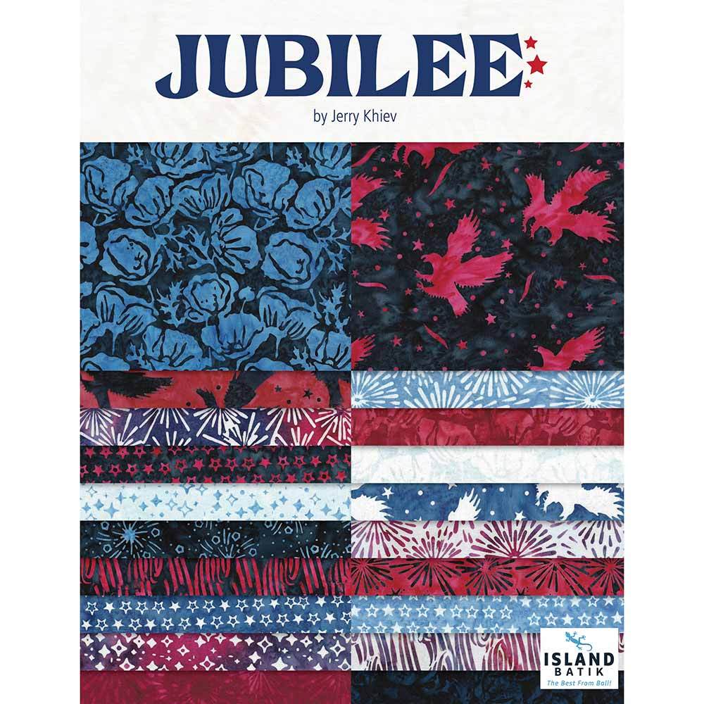 Fireworks Jubilee Island Batik Block of the Month: A Patriotic Quilting Adventure