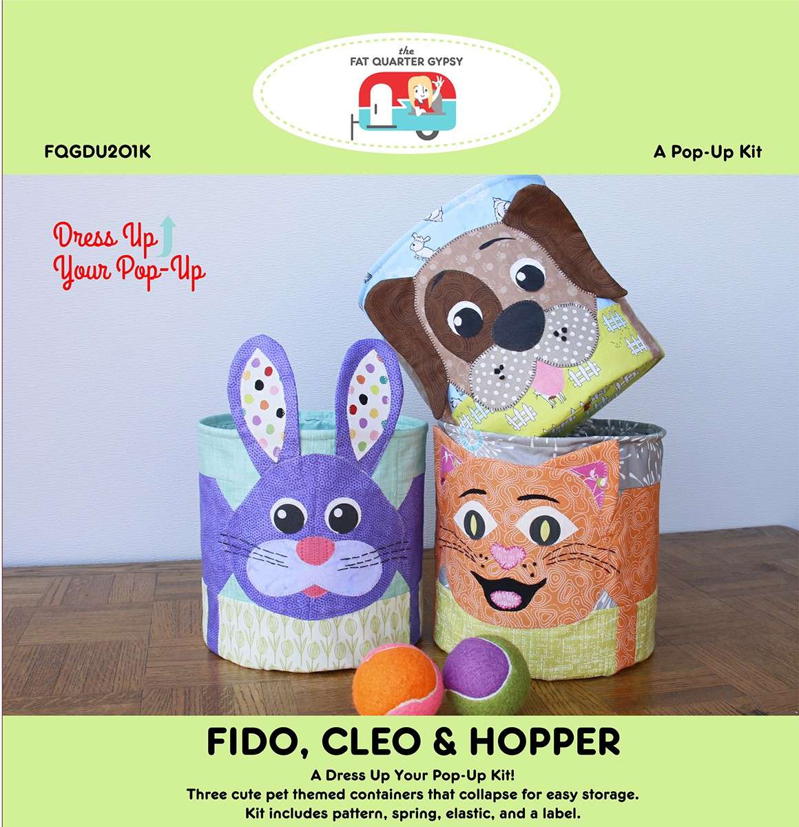 Fido, Cleo & Hopper Fun Dress - Up Pop - Up Kit