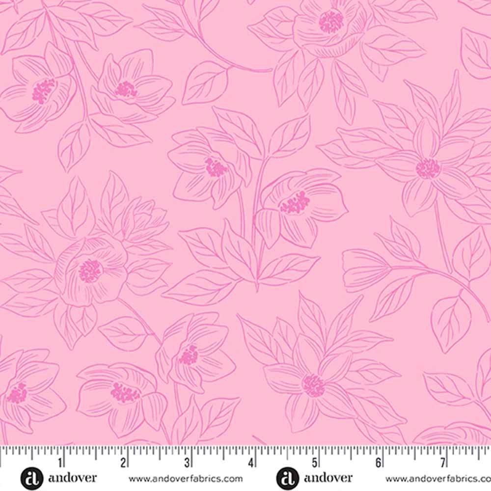Andover Fabrics - Color Me Pretty by Stephanie Organes - Yardage