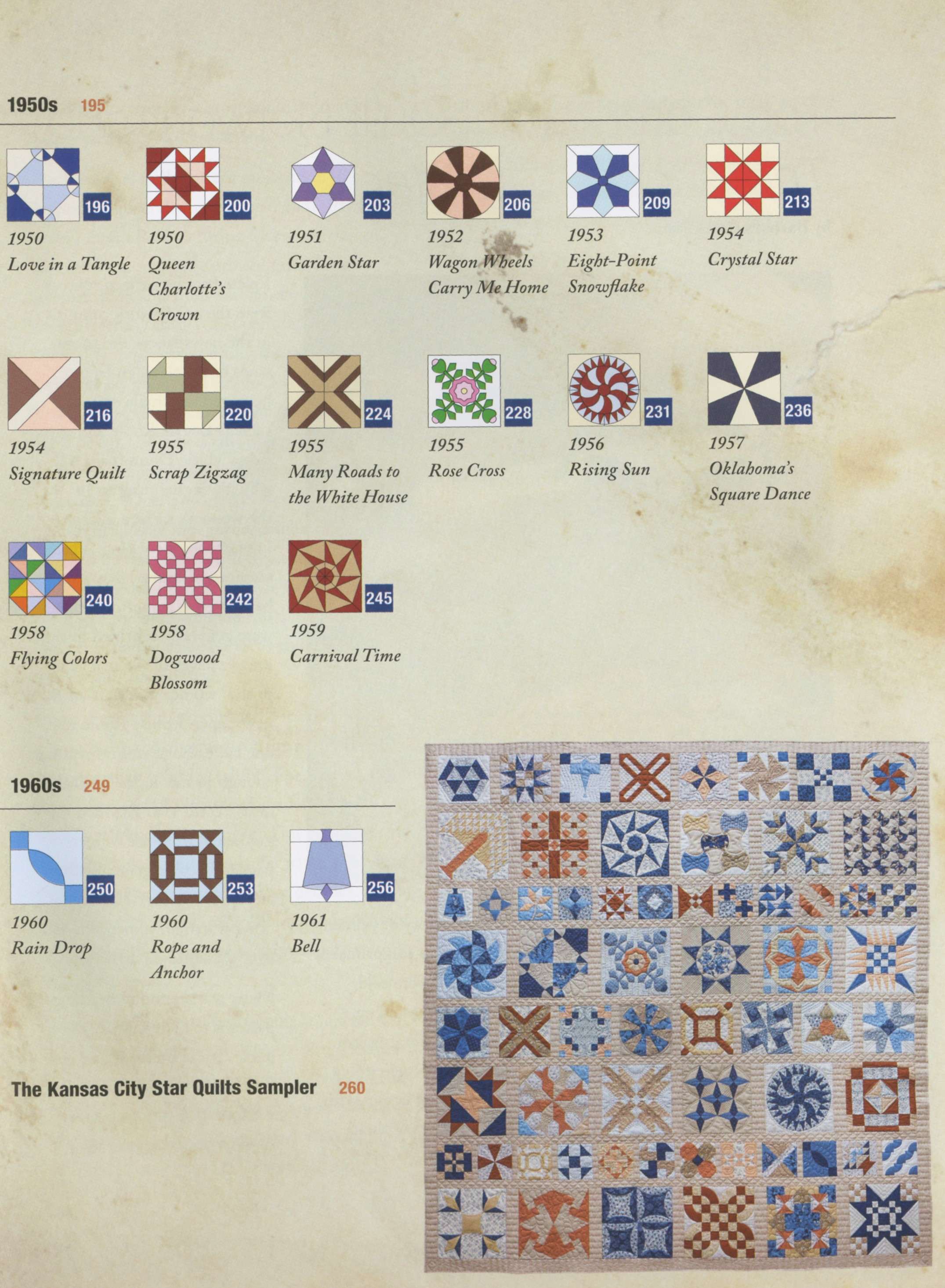 The Kansas City Star Quilts Sampler: Over 60 Vintage Blocks from 1928 - 1961
