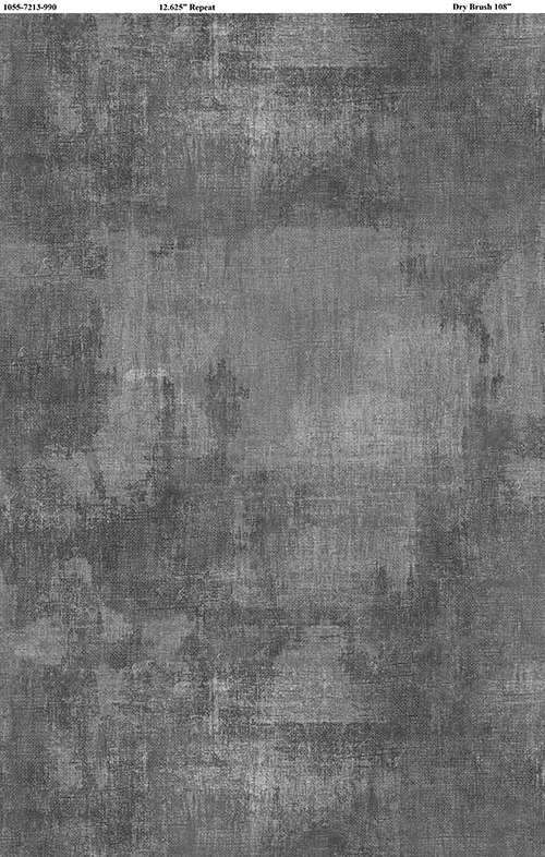 Gorgeous Wilmington Pewter Dry - Brush Prints! 108 - Wide Yardage