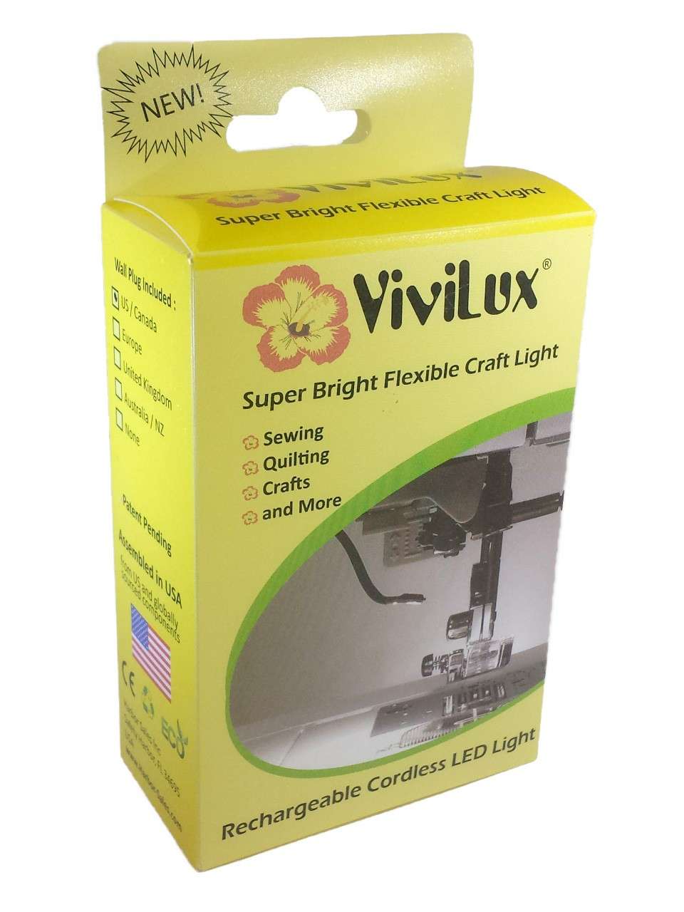 ViviLux Magical Sewing Machine Light: Super Bright & Flexible!