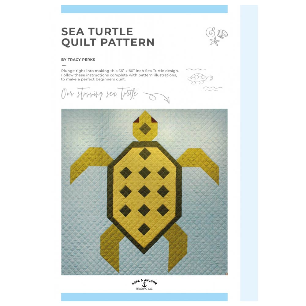 Enchanting Sea Turtle Quilt Pattern
