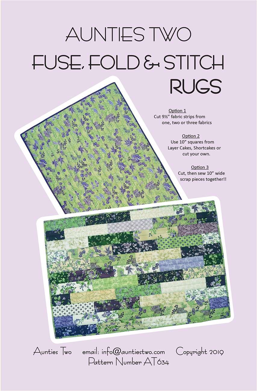 Enchanting Fuse Fold and Stitch Rugs