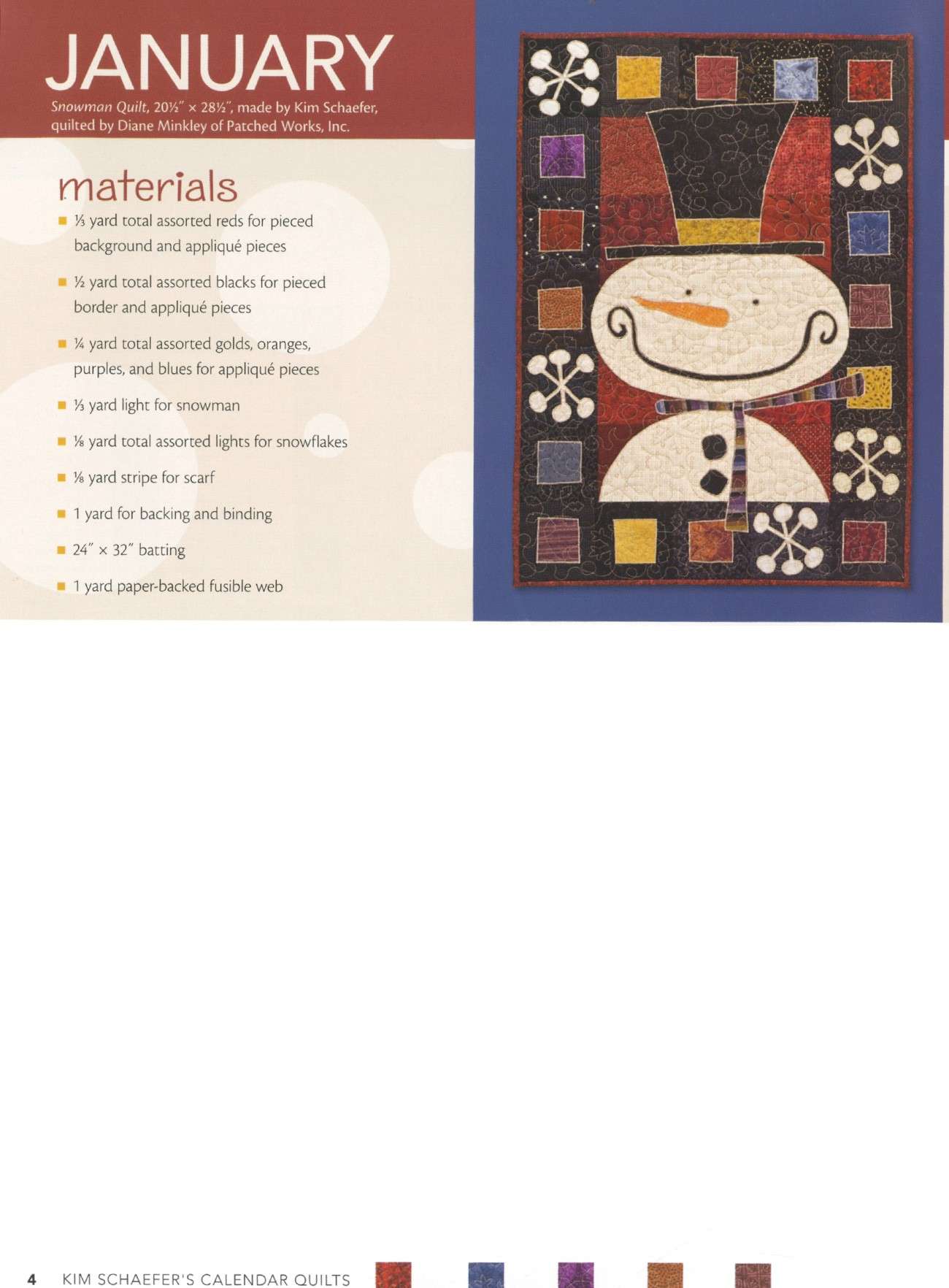 Kim Schaefer's Enchanting Calendar Quilts - Softcover