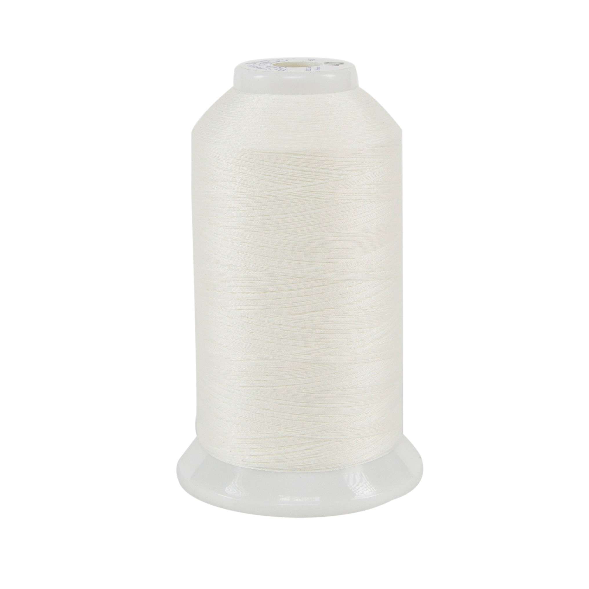 Exquisite So Fine Polyester Thread - 3-ply 50wt 3280yds Snow, Ideal for Your Sewing Needs