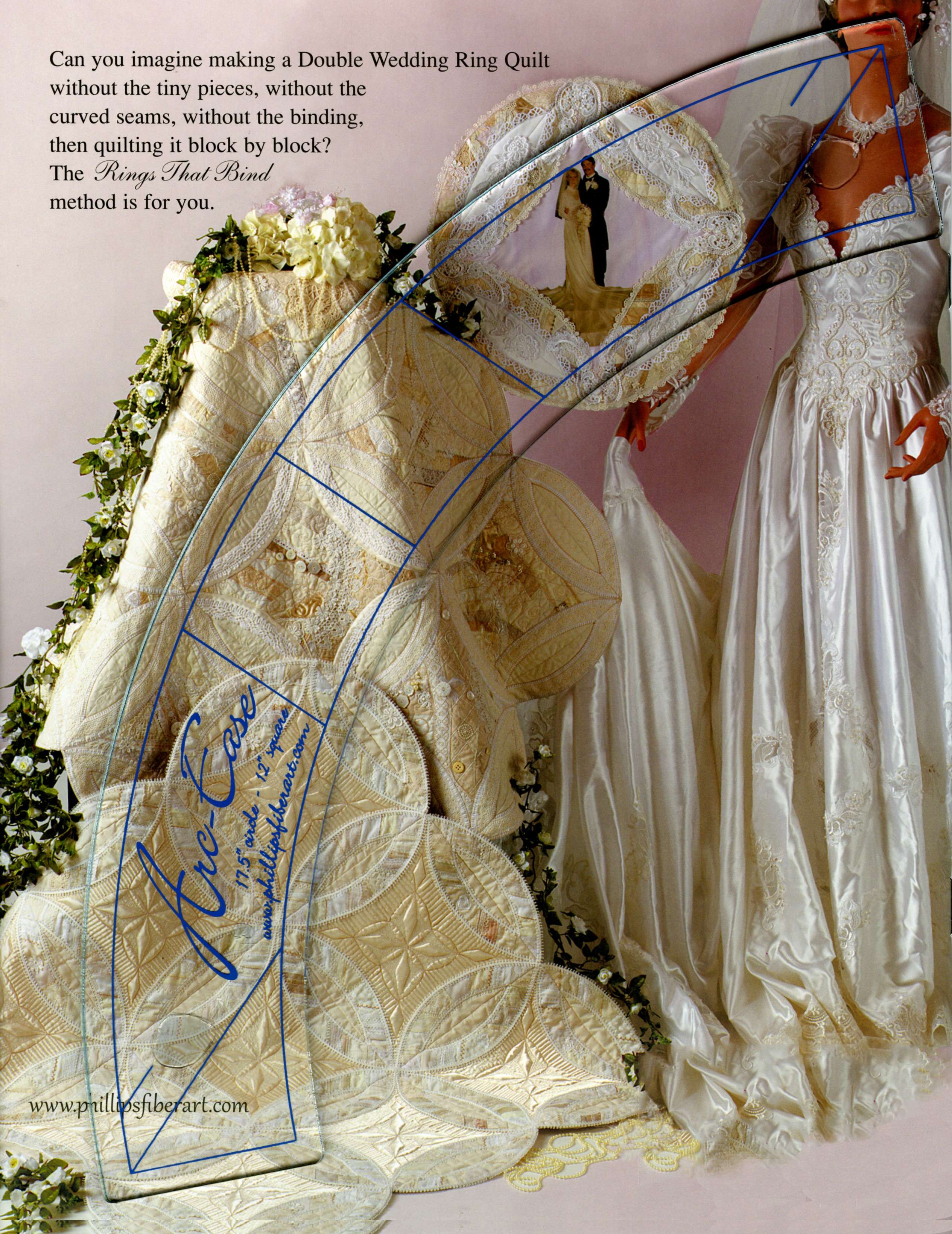 Rings That Bind: Quilting Book & Template Set