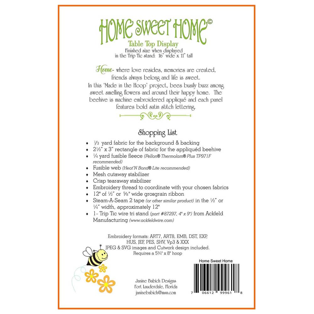 Enchanting Home Sweet Home Table Top Display
