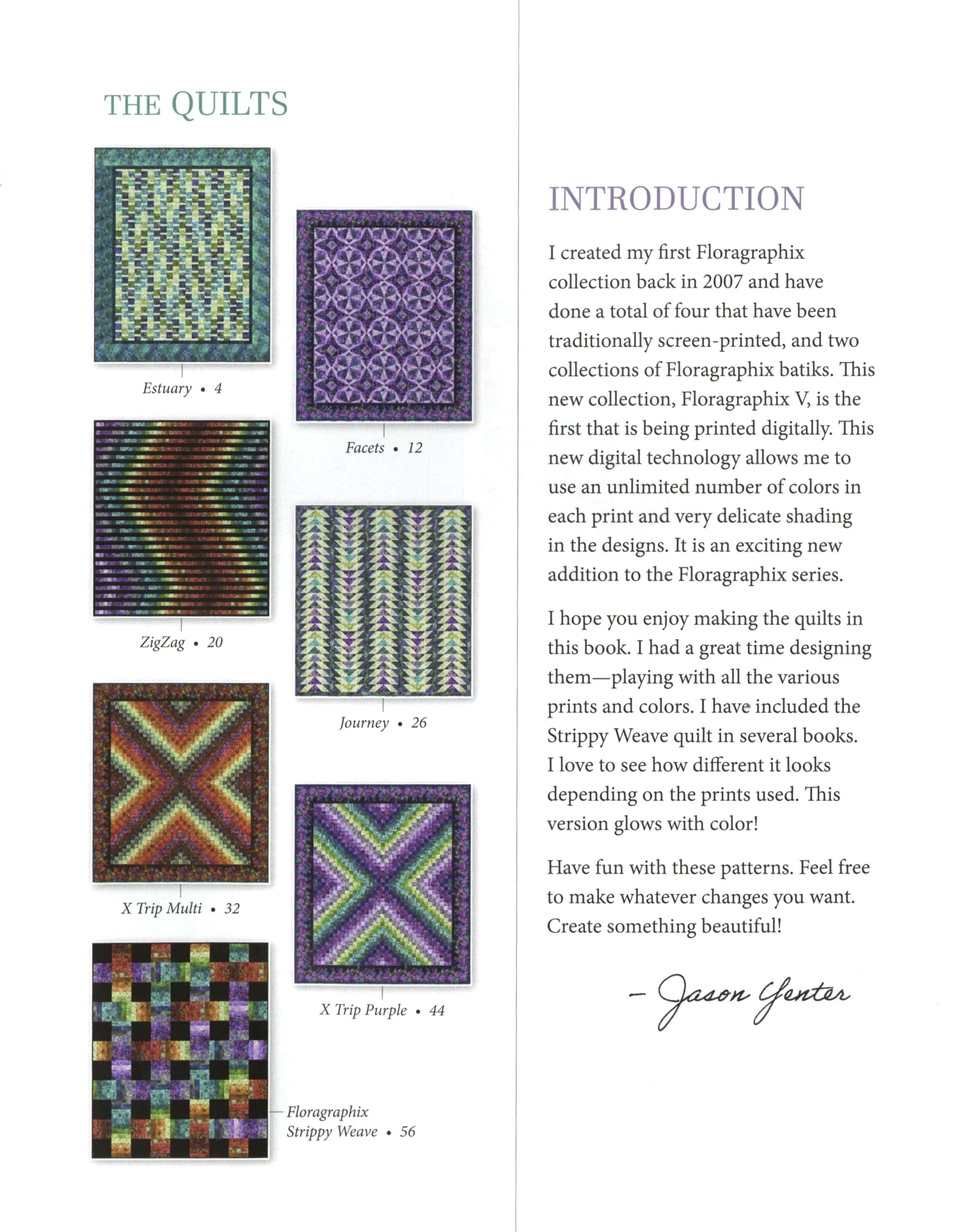 Stunning Floragraphix V Quilts Collection